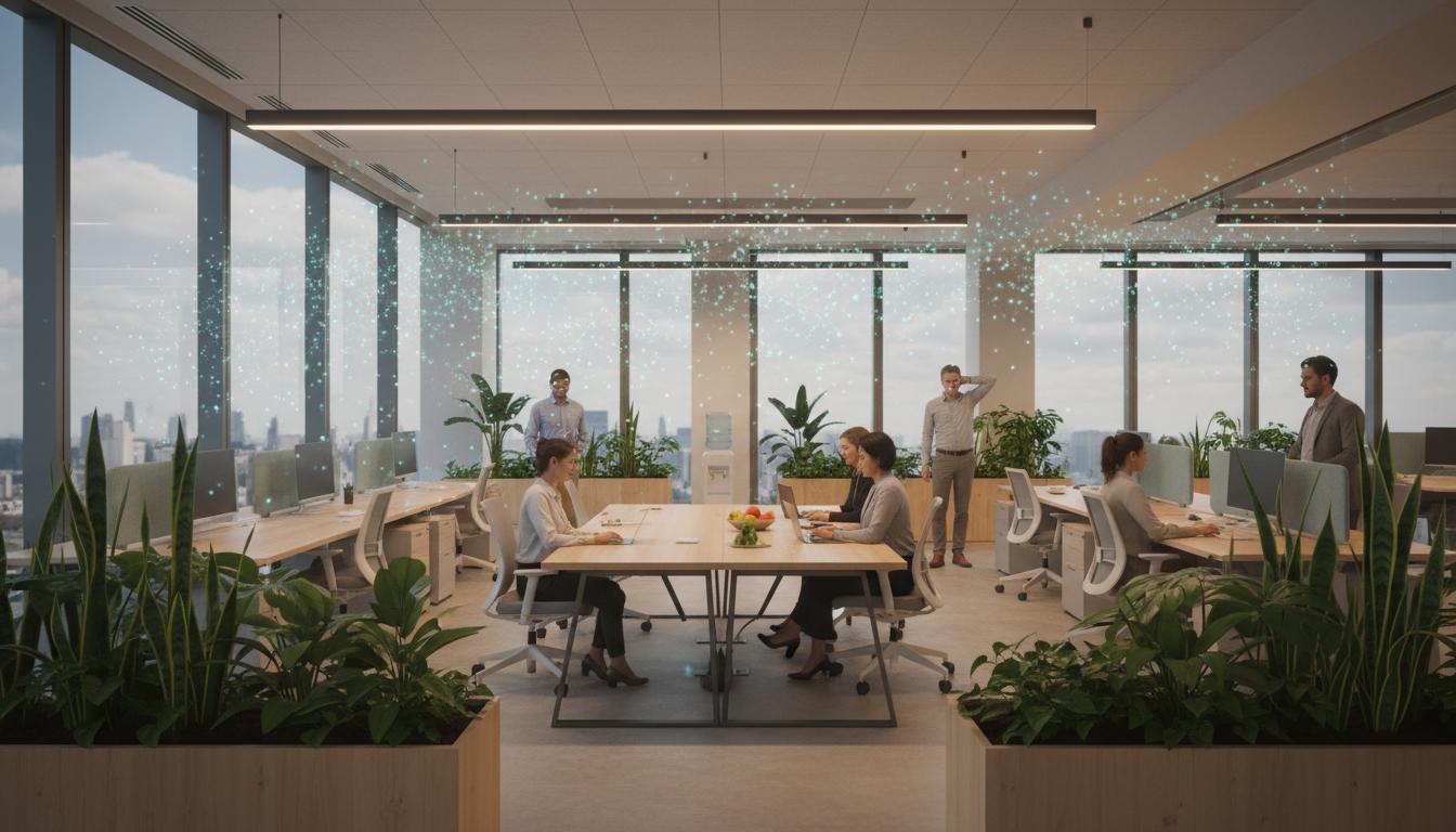 Monitoraggio qualità aria in uffici